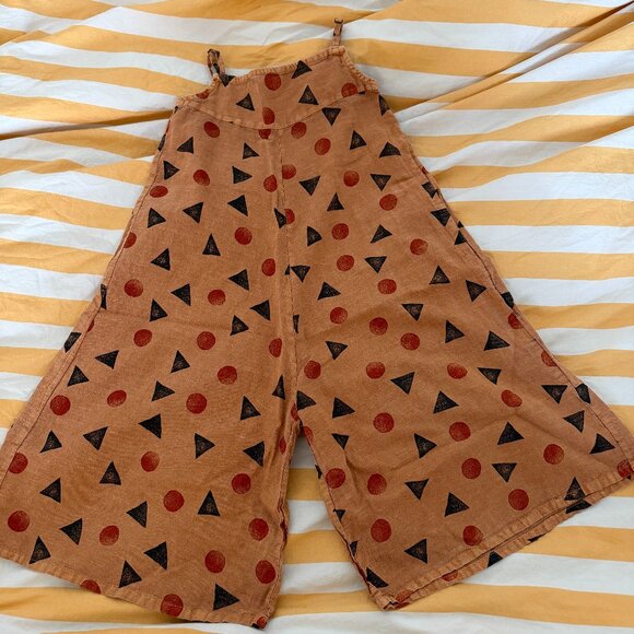 Bobo Choses Organic Linen/Cotton Wide leg Jumpsuit | 2-3 Years - Picture 1 of 6